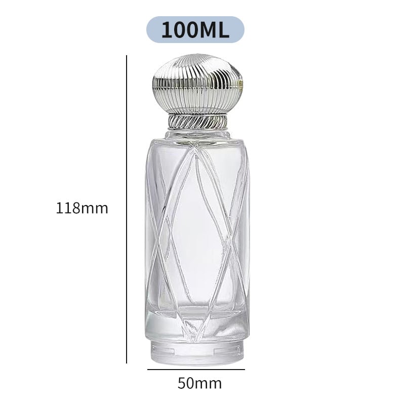 100 ml staklena bočica parfema, raspršivač, za ponovno punjenje