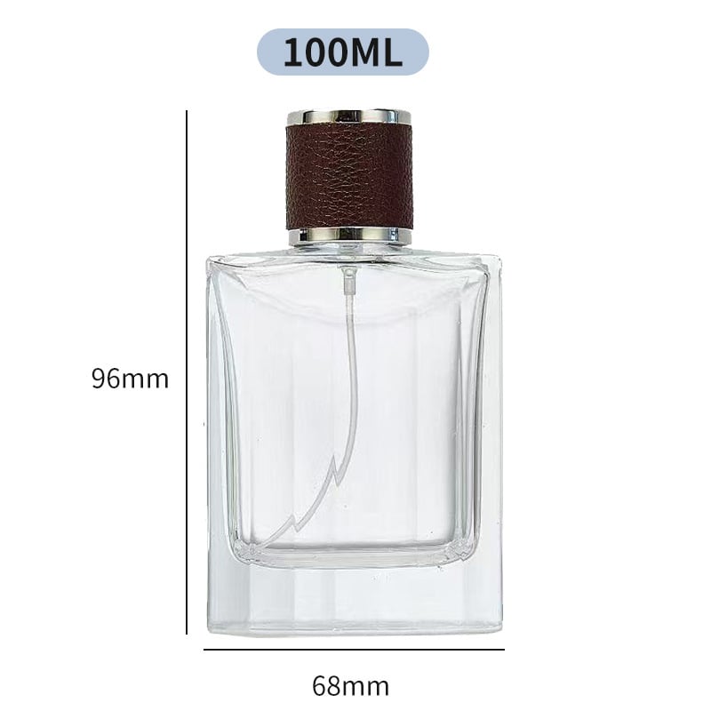 100 ml staklena bočica parfema, raspršivač, za ponovno punjenje