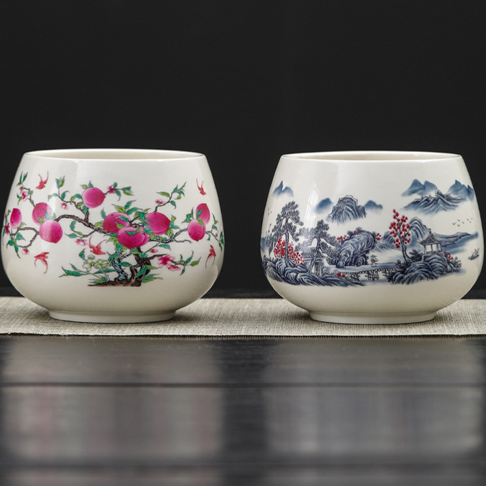 Vas ceramic premium pentru resturi de ceai și bazin de spălat cești pentru ceremonia Gong Fu