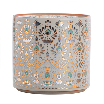 Vas ceramic Gongfu pentru ceai, de înaltă calitate, de masă, cu pâlnie pentru apa reziduală