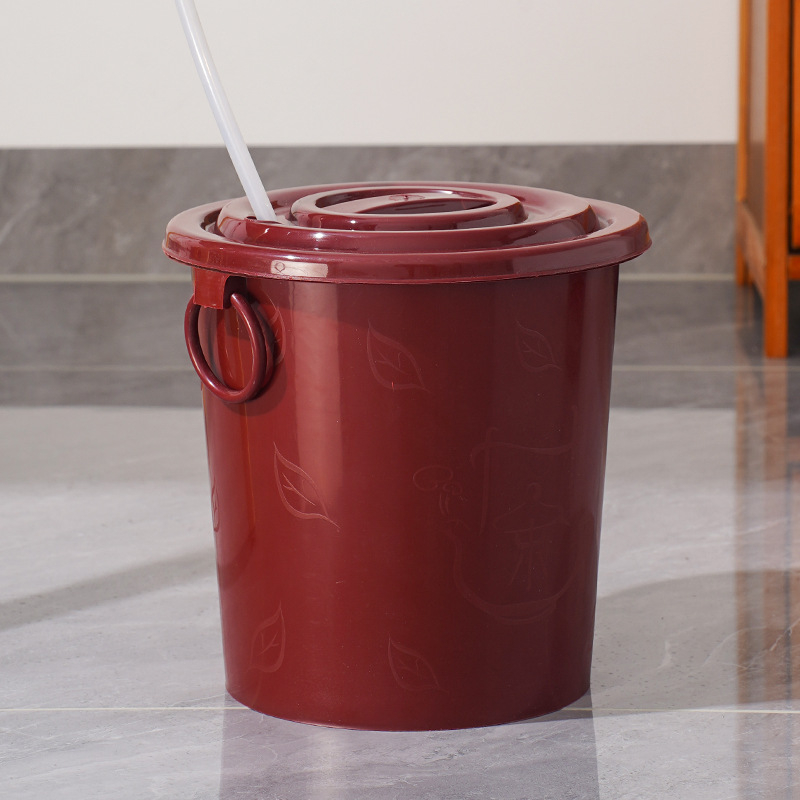 Găleată din plastic pentru resturi de ceai, cu capac filtrant