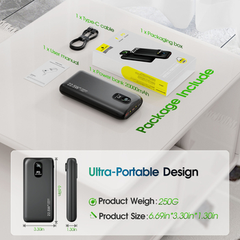 Μαγνητική Ασύρματη Power Bank για Apple Watch με μεγάλη χωρητικότητα και γρήγορη φόρτιση, UL2056/ISO900 πιστοποιημένη