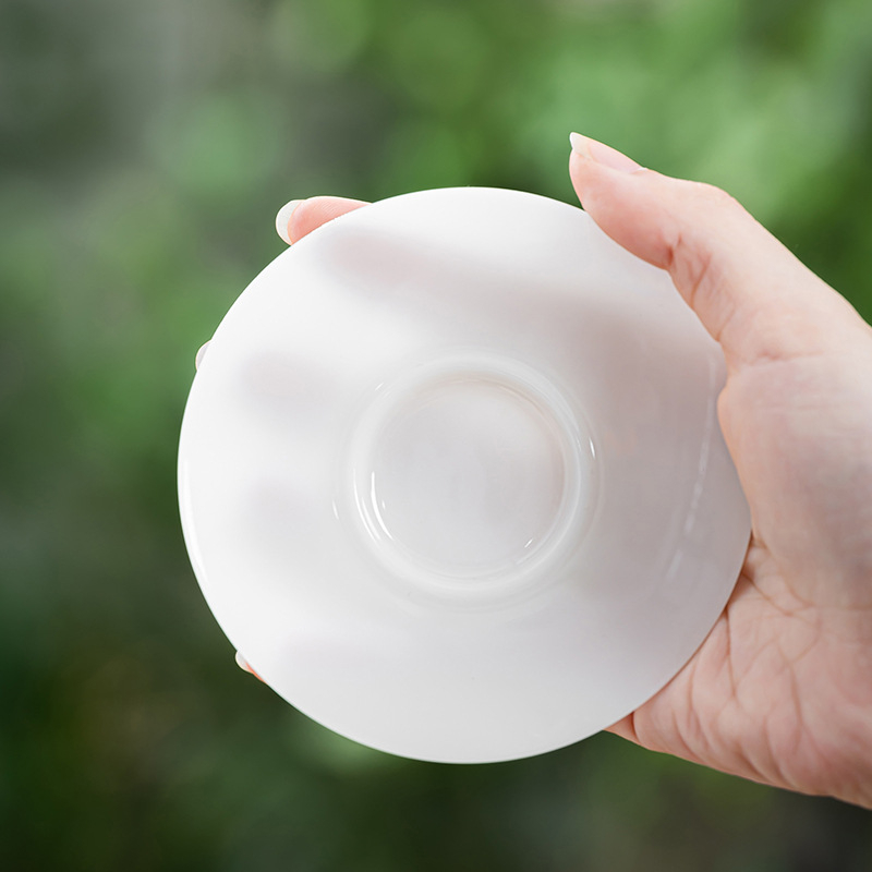Suport circular din ceramică pentru ceai, protecție anti-arși, bază izolatoare termică, accesorii Gongfu ceai