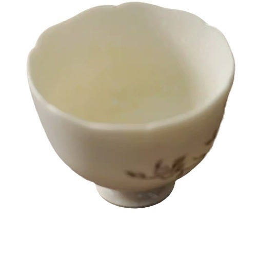 Set ceramic Kung Fu ceai cu motiv ramuri de piersic și cioară-magpie, ceșcuță de degustare, ceașcă personală, ceașcă gazdă, ceașcă Pu'er, mic bol de ceai