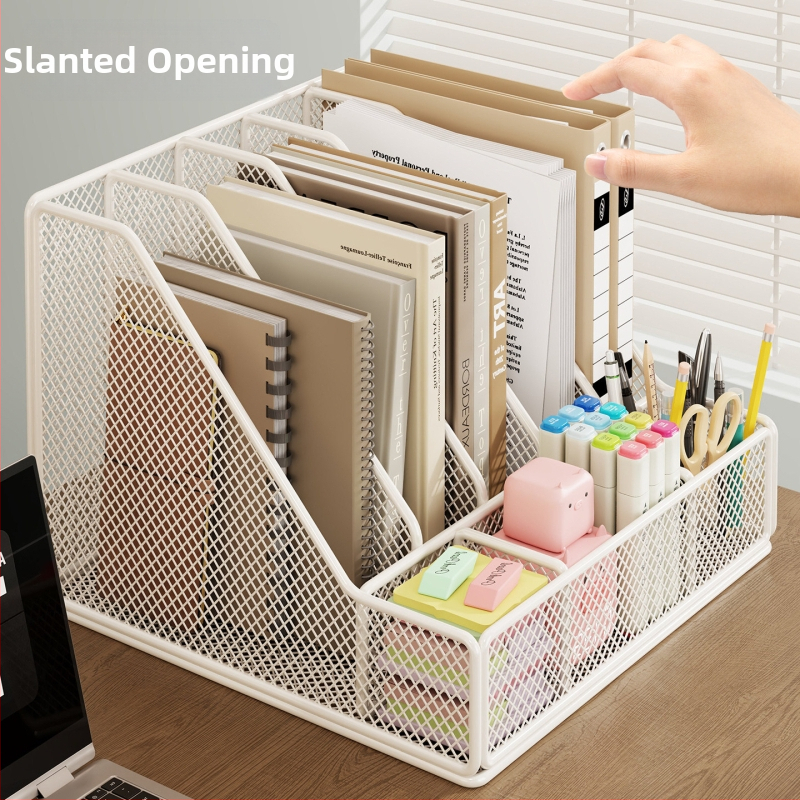 Organizator de documente și fișiere pentru birou, suport de birou minimalist, design modern