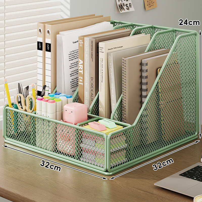 Organizator de documente și fișiere pentru birou, suport de birou minimalist, design modern