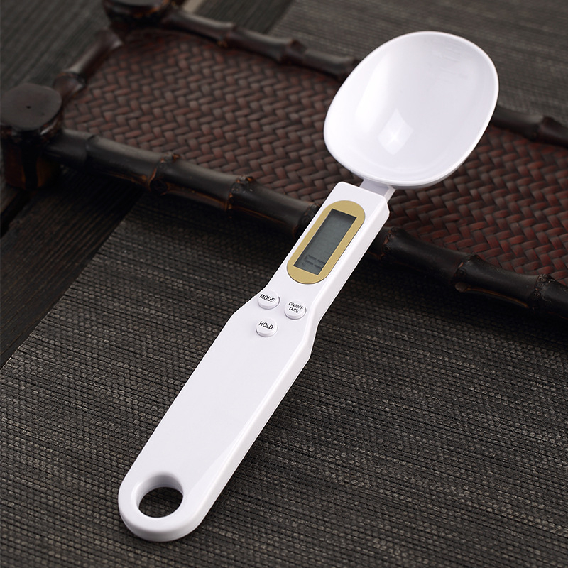 Mini cântar electronic pentru ceai cu linguriță, precizie înaltă pentru ceremonia ceaiului