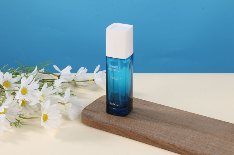 Set staklenih boca za njegu kože s pumpom, za kozmetičke losione s esencijalnim uljem, 30 ml, 50 ml, 100 ml