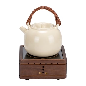 Ceainic ceramic cu glazură de sodă, cu mâner basculant, Gongfu ceainic chinezesc cu filtru, mare