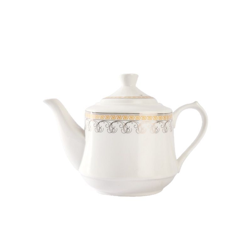 Ceainic ceramic rezistent la temperaturi înalte, stil chinezesc, capacitate mare, pentru uz casnic, cești din porțelan