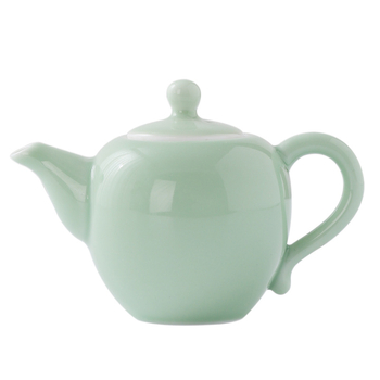 Ceainic Celadon Xishi, set ceramic Kung Fu pentru ceai, anti-arzire, design minimalist modern, cadou personalizat