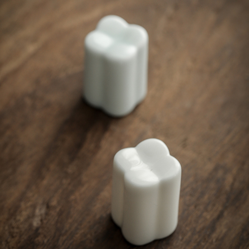 Suport ceramic pentru capacul ceainicului, accesorii pentru setul de ceai, stil modern minimalist