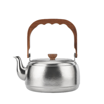 Ceainic din titaniu pur, cu mâner, filtru pentru ceai și capac, pentru uz casnic, stil modern minimalist, set Kung Fu de ceai