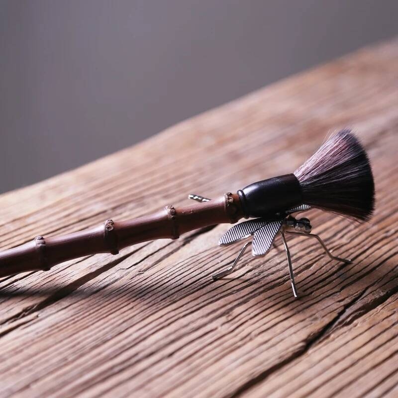 Dragonfly suport pentru capac de ceainic și suport pentru pensule — accesorii ceremonie ceai, aliaj, pentru casă
