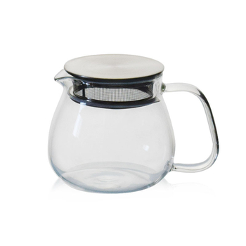 Ceainic din sticlă cu filtru din oțel inoxidabil, pentru ceai de flori, sticlă rezistentă la temperatură borosilicat