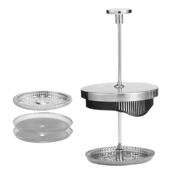Set din oțel inoxidabil 304: tijă de filtrare și placă de presiune pentru French press – accesorii