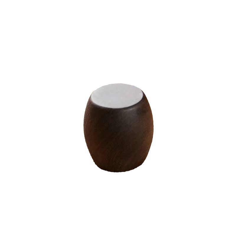 Suport solid pentru capac din lemn de abanos-rosewood pentru capacele de ceai din lut purpuriu, gaiwan și ceașcă – accesorii set ceai Kung Fu, stil japonez de înaltă clasă