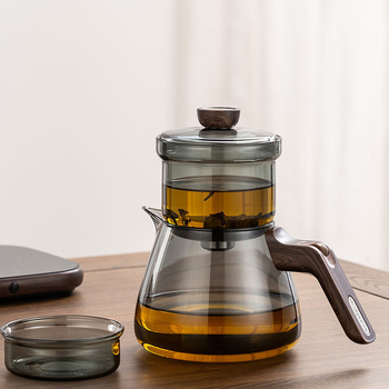 Dispozitiv pentru prepararea ceaiului cu separare magnetică între ceai și apă, filtrare printr-un singur buton, ceai de mandarină verde, gaiwan și set de ceai de înaltă calitate
