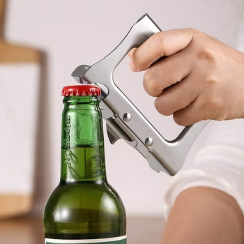 Deschizător de conserve din oțel inoxidabil și deschizător de sticle, multifuncțional