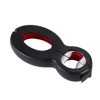 Deschizător de sticle 6 în 1, din plastic, creativ și ușor de utilizat, gadget de bucătărie portabil
