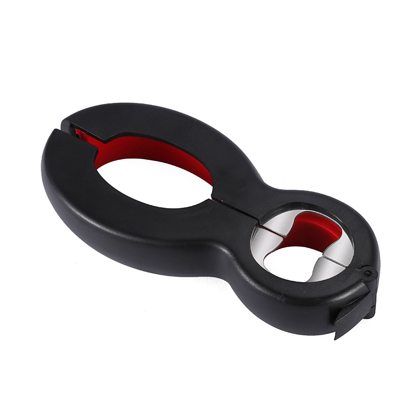 Deschizător de sticle 6 în 1, din plastic, creativ și ușor de utilizat, gadget de bucătărie portabil