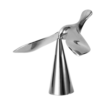 Deschizător de sticle în formă de pasăre, din aliaj de zinc, design echilibrat