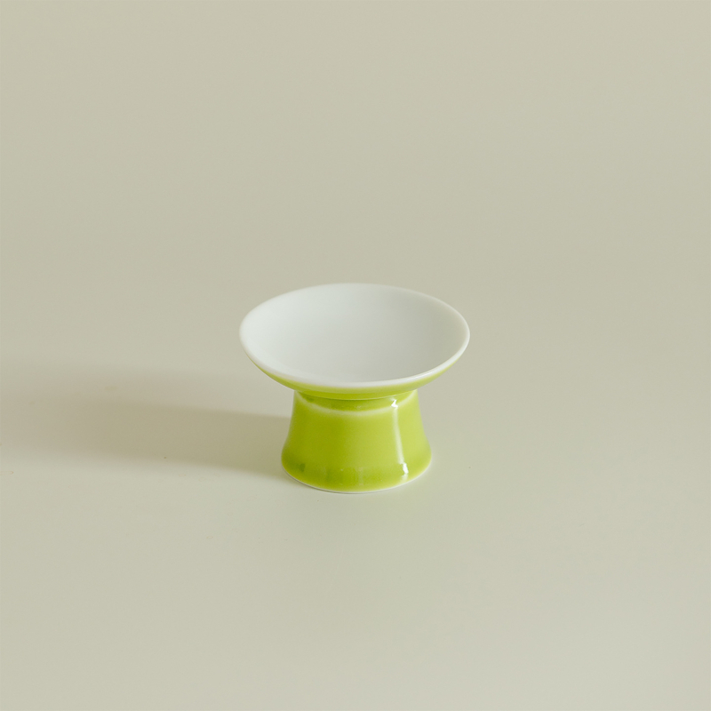 Capac ceramic pentru ceremonia ceaiului, capac cu glazură colorată, accesorii pentru ceremonia ceaiului, bază pentru capacul ceainicului, decor de masă în stil antic