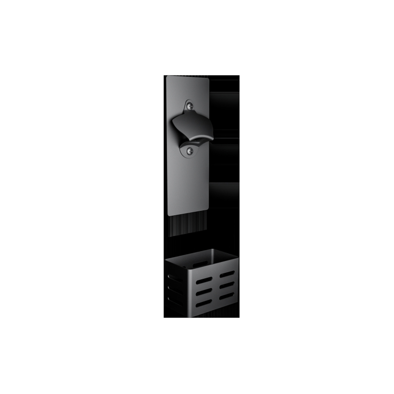 Deschizător de sticle magnetic, organizator de frigider montat pe perete - Multifuncțional