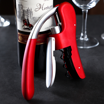 Deschizător de vin de înaltă calitate pentru uz casnic, Corkscrew și cuțit în formă de cal de mare, fără energie electrică