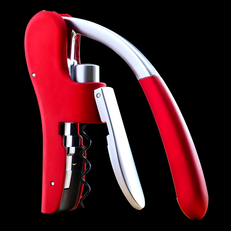 Deschizător de vin de înaltă calitate pentru uz casnic, Corkscrew și cuțit în formă de cal de mare, fără energie electrică