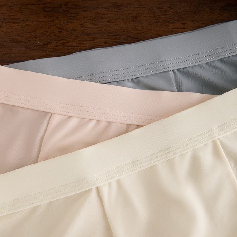 Muške bokserice Ice Silk, visokokvalitetno 3D pletenje, prozračna mreža, šarene niti, ljetna svježina, veličina 142 standardna
