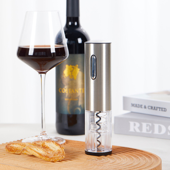 Deschizător electric pentru sticla de vin roșu, pentru uz casnic, complet automat, din oțel inox, reîncărcabil, multifuncțional