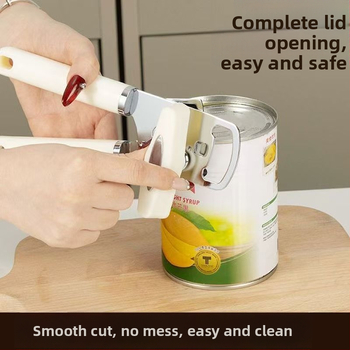 Deschizător multifuncțional trei în unu din oțel inox, pentru conserve, doze metalice și sticle