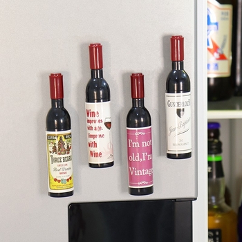 Deschizător de vin cu magnet pentru frigider, deschizător de sticle de bere cu magnet, multifuncțional