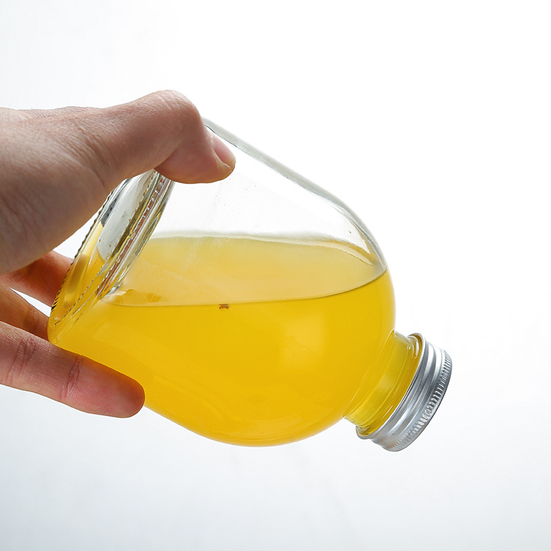 Sticlă de vin din fructe cu gură largă, pentru fermentare acasă, 500 ml, transparentă