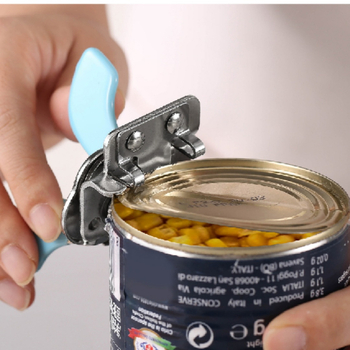 Deschizător de conserve portabil pentru bucătărie, deschidere rapidă, oțel inoxidabil