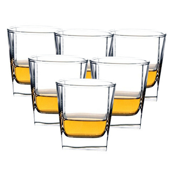 Pahar pătrat pentru whisky, 201–300 ml, cu logo personalizat