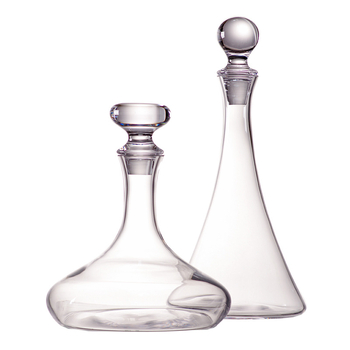 Decantor de vin din cristal fără plumb, stil european, cu capac și dop, decor pentru casă