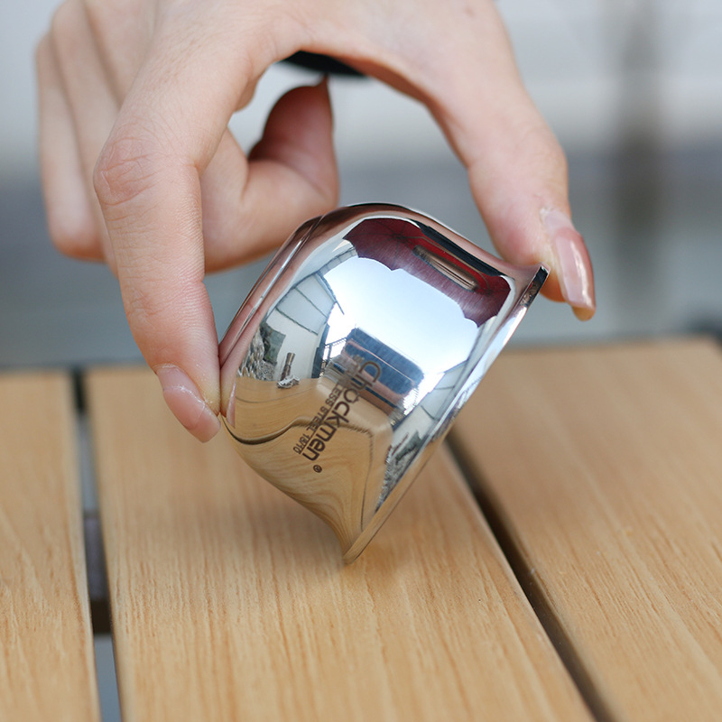 Chockmen ceașcă din oțel inoxidabil 316, mini pahar gros pentru băuturi spirtoase, capacitate 1–2 liang, ceșcuță de ceai