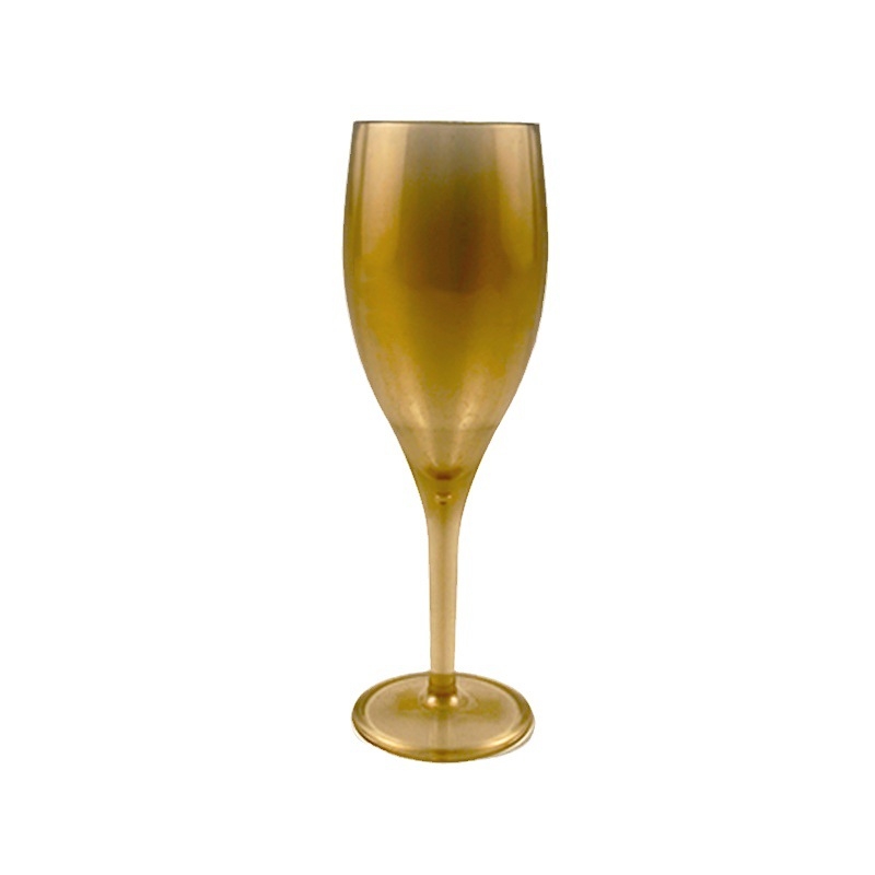 Pahar acrilic pentru vin roșu și șampanie, plastic transparent, stil european, pahar de brandy pentru bar creativ