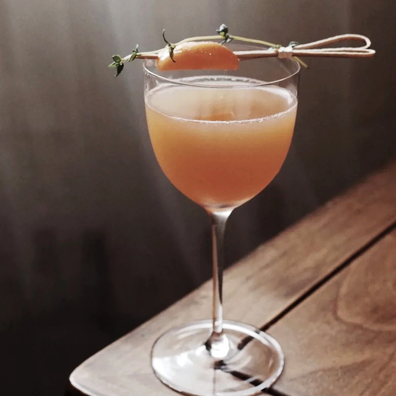 Pahar martini din cristal Nick & Nora, stil japonez
