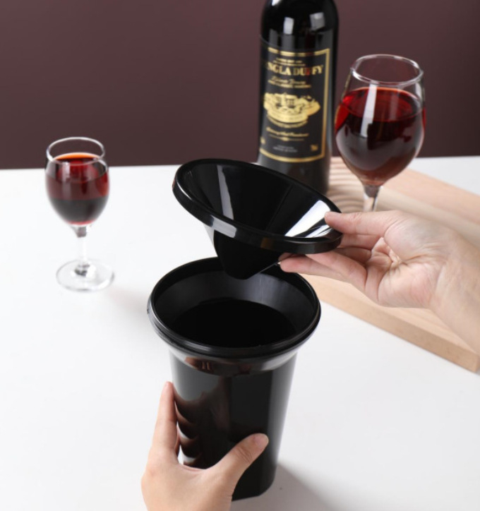 Găleată din plastic pentru vin și șampanie, găleată de gheață pentru bar și uz casnic