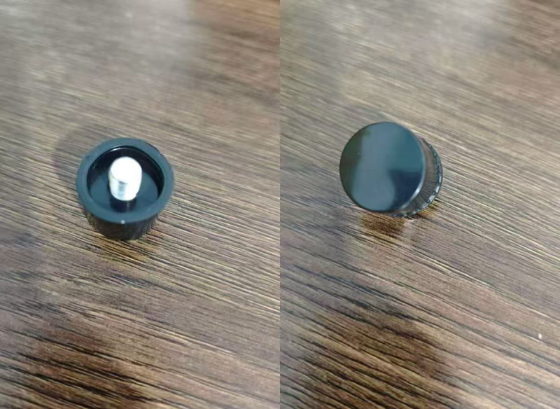 Ciocan cu cap rotund din cauciuc pentru imprimări pe plante și decor interior, unealtă lucrată manual
