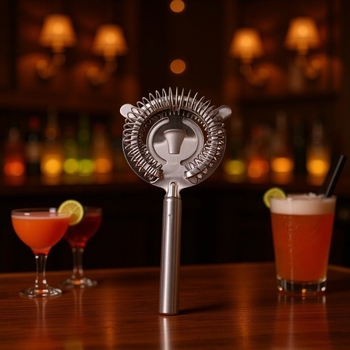 Filtru din oțel inoxidabil pentru cocktailuri și filtr pentru gheață, pentru bar