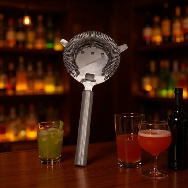 Filtru din oțel inoxidabil pentru cocktailuri și filtr pentru gheață, pentru bar