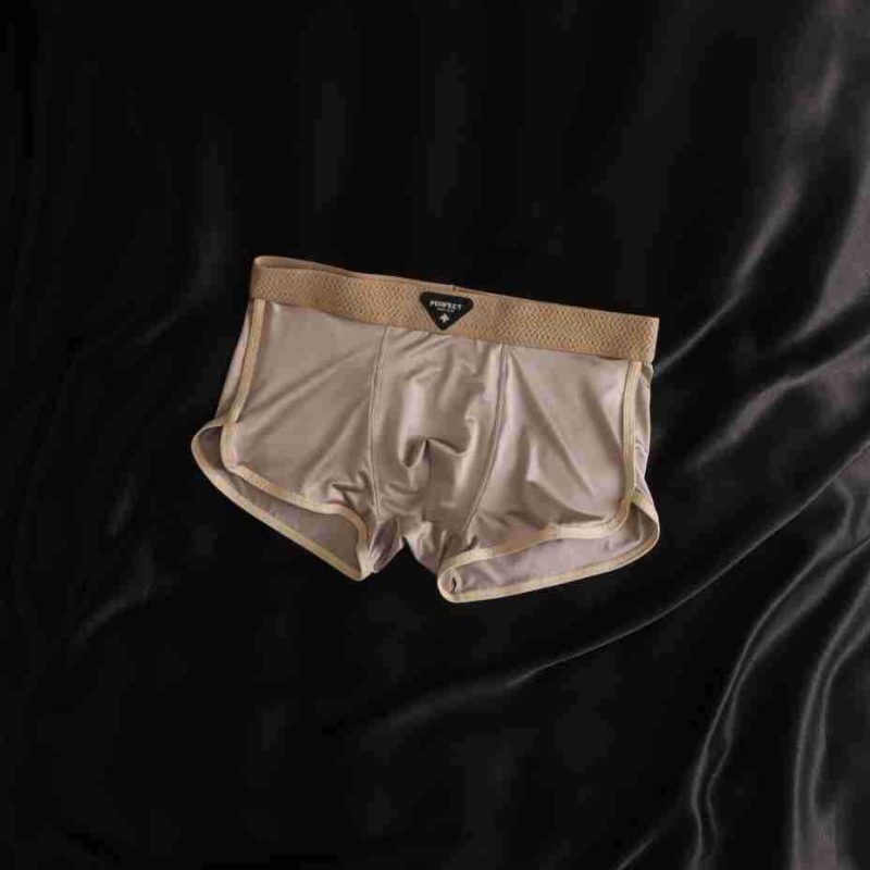 Ljetne muške bokserice od ice silk, luksuzan satenski materijal, ultra tanke i prozračne, osjećaj golog tijela, boxer briefs, velikih veličina