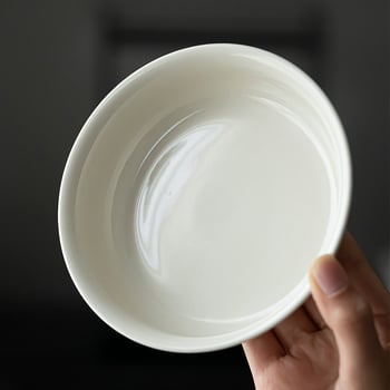 Tavă mare de ceai din ceramică, cu suport pentru ceainic, capac și bol, covoraș de uscare și farfurie pentru fructe