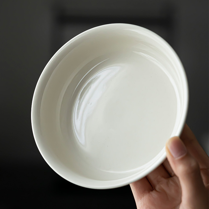 Tavă mare de ceai din ceramică, cu suport pentru ceainic, capac și bol, covoraș de uscare și farfurie pentru fructe