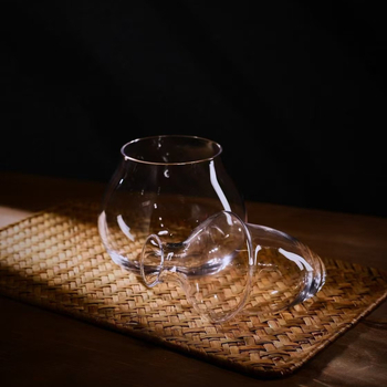 Încălzitor de băuturi în stil național, cristal fără plumb, recipient elegant pentru sake, 101–200 ml