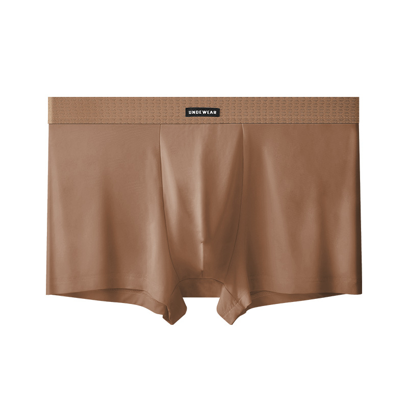 Premium muške boxerice od ice silk, ljetni model, retro stil, hladne, prozračne i udobne